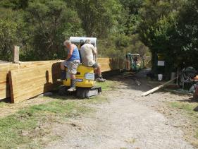 Lake Tarawera - Kijken naar het werk 2