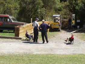 Lake Tarawera - Kijken naar het werk 3