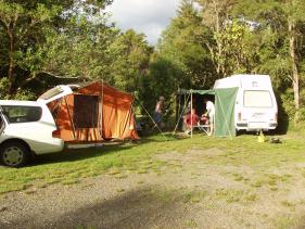 Lake Tarawera - de tent