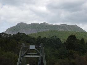 Lake Tarawera - Mt Tarawera laatste uitbarsting in juni 1886