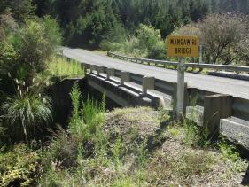 Mangawiri River bridge