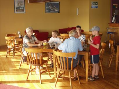 Ohope - uit eten bij de jachthaven