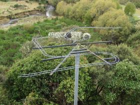 Raurimu - gedenkplaat