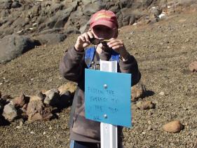Mount Ruapehu - de zonnebril van Jasper