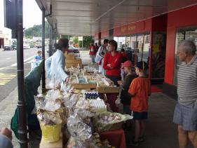 Zeepjes op de markt in Thames