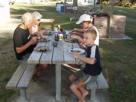 Tolaga Bay - Terug van Cook's Cave