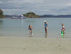 Picknick op het onbewoond eiland
